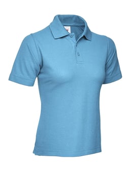Picture of Uneek Ladies Poloshirt - Sky Blue - UN-UC106-SBL