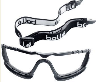 Picture of Bolle Cobra Kit Foam and Strap - Converts Any of the Cobra Range From Safety Glasses into Safety Goggles  - [BO-KITFSCOB]