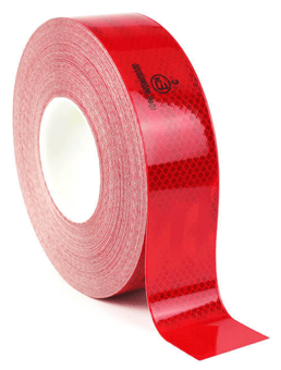 picture of Heskins ECE104 Vehicle Reflective Tape Red - 50mm x 50m - [HE-H6632R]