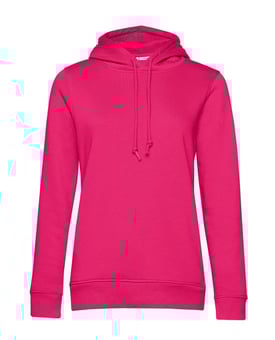 picture of B&C Women's Organic Hooded Sweat - Magenta Pink - RLW-BA01FMGPK