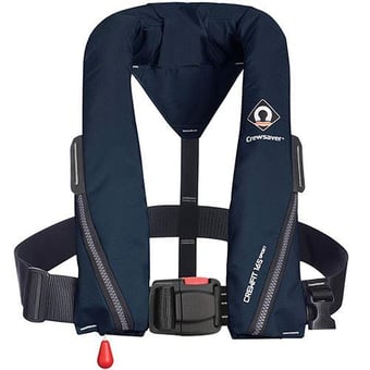 Picture of Crewsaver Crewfit 165N Manual Navy Blue Sport Lifejacket - [CW-9710NBM] - (LP)