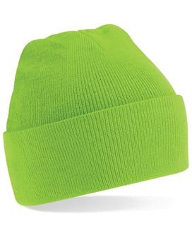 Picture of Beechfield B45 Original Cuffed Beanie - Lime Green - [BT-B45-LGRN]