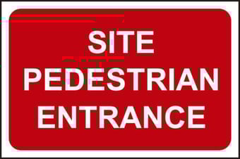picture of Spectrum Site Pedestrian Entrance – RPVC 600 x 400mm – [SCXO-CI-14018]