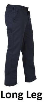 picture of Iconic Active Work Trousers Men's - Navy Blue - Long Leg 33 Inch - BR-H819-L