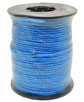 picture of 6mm x 220m Blue Polypropylene Rope Reel - CTRN-CI-PR004