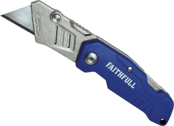 picture of Faithfull - Lock Back Utility Knife - [TB-FAITKLBN]