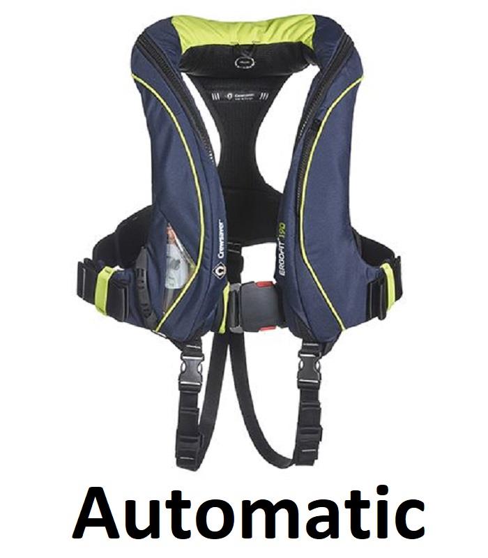 picture of Crewsaver ErgoFit+ 190N Automatic Lifejacket - [CW-9155NBGAP]