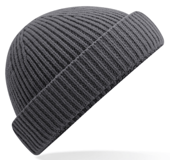 picture of Beechfield Harbour Beanie - Graphite Grey - [BT-B383R-GPH]