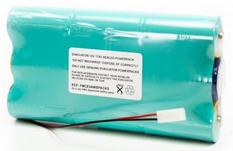 picture of Evacuator Synergy Automatic Detection Replacement Battery Pack - Green - [FMC-EVAWBPACK5]