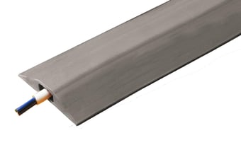 Picture of Superior Grey Floor Cable Tidy Protector - Best Quality Cover for Permanent Use - Fits 1 x 9mm Cable - Grey - VS-STD-(GR)