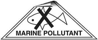 picture of Hazchem & Transport Labels - Marine Pollutant - Large - 350 X 250Hmm - Self Adhesive Vinyl - [AS-DA50-SAV]