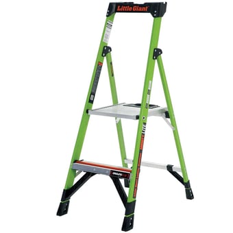 picture of Little Giant MightyLite Fibreglass Step Ladder - 2 Tread - [TBD-1303-952]