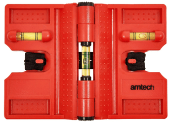 picture of Amtech Adjustable Post Level - Three Vials - [DK-P4875]