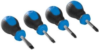 picture of 4 Piece Stubby Screwdriver Set - [SI-893790]