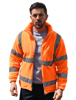 picture of Korntex Orange Hi Vis Premium Fleece - AP-KXPFOR