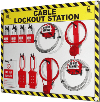 picture of Reece Cable Lockout Station - [RS-LSE310FS] - (LP)