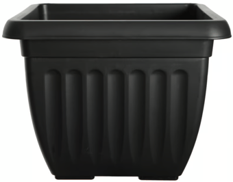 Picture of Whitefurze 40cm Square Athens Planter - Black - Box Deal of 10 - [IH-WHFG07S405]