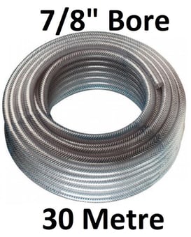 picture of PVC Reinforced Hose - 7/8" Bore x 30m - [HP-RP22/29HQCLR30M]
