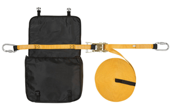 picture of Portwest FP01 - Temporary 20m Horizontal Lifeline Yellow/Black - [PW-FP01YBR]