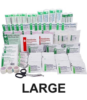 picture of Evolution British Standard Compliant Large First Aid Kit Refill - [SA-R3098LGV2]