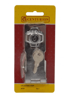 Picture of Cylinder Locking Hasp - 115mm (4 1/2")  - Single - [CI-SP55P]