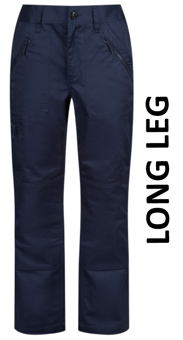 picture of Regatta Women's Pro Action Trousers - Navy Blue - Long Leg - BT-TRJ601L-NVY - (DISC-R)
