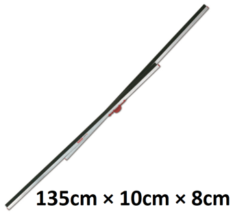 picture of ZipWall - FoamRail Span Adjustable Tapeless Seal - From 130cm To 240cm - [ZP-SPN]