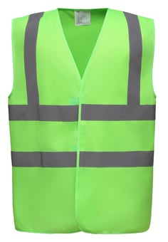 Picture of Yoko Enhanced Vis Waistcoat - Lime - BT-HVW100EV-LIM