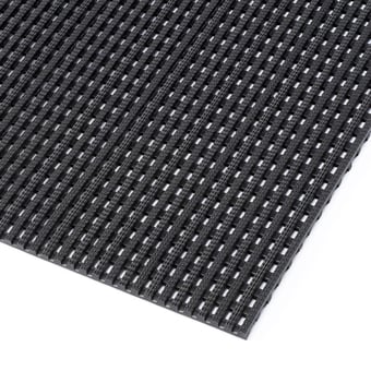 picture of Deck-Safe PVC Vinyl Anti-Slip Mat - Black/Black - 600mm x 1000mm - [WWM-11310-06010012-BKBK] - (LP)