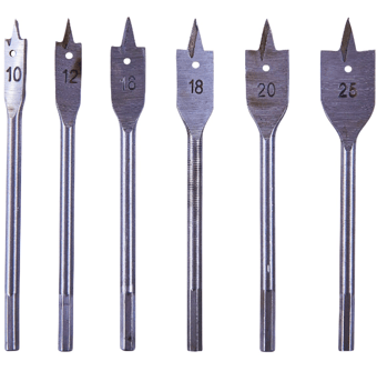 picture of Amtech 6 Piece Metric Flat Wood Bit Set - [DK-F1400]