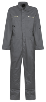 Picture of Regatta Men's Pro Zip Coverall - Seal Grey - Regular Leg - BT-TRJ513R-SEG - (DISC-R)