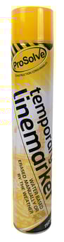 picture of ProSolve Temporary Line Marker Paint Aerosol - 750ml - Yellow - [PV-PVTY7A]