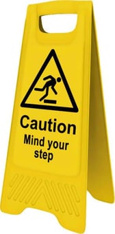 picture of Spectrum Heavy Duty A-Board – ‘Mind your step’  - SCXO-CI-4705