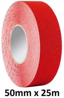 picture of PROline Tape VINYL for Forklift Traffic - 50mm x 25m - Red - [MV-261.21.702]