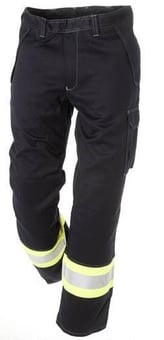 Picture of ProGarm 5816 FR AS Navy Blue /Yellow Trouser Short Leg - PG-5816-SL - (LP)
