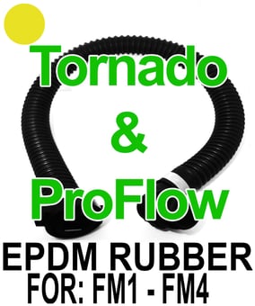 picture of 3M Heavy Duty EPDM Breathing Tube SS-BT-55 - For Connecting FM1 to FM4 Facemask to Tornado & ProFlow Blower - [3M-SS-BT-55] - (DISC-R)