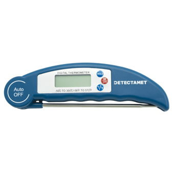 picture of Metal & X-Ray Detectable Food Industry Thermometer - Digital - Blue - DT-110-P01