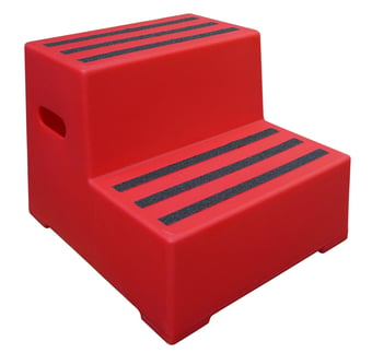 picture of Manual Handling Red Premium Safety Steps - 2 Step - [SL-ACCESS108-R]