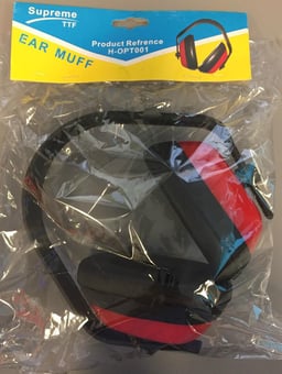 Picture of Supreme TTF Ear Muff CE Approved - SNR 21 - Red - [HT-H-OPT001]