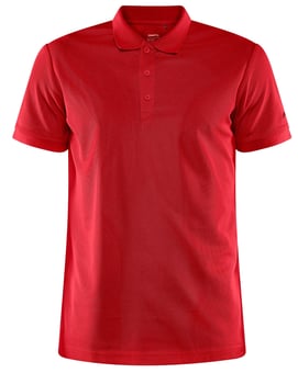 picture of Craft Men's Core Unify Polo Shirt - Bright Red - BT-CR1909138-430000