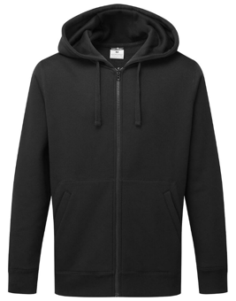 Picture of Portwest B312 Zip Through Hoodie Black - PW-B312BKR