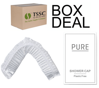 picture of Pure Boxed Shower Cap - Box Deal 10 x 50 - [IH-MCS-PURBSC] - (LP)