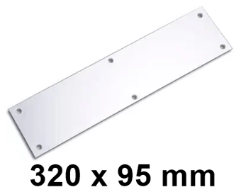 picture of Blanking Letter Plate - 320 x 95 mm - [SO-HA00467]