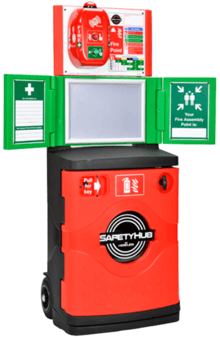 picture of Howler SafetyHub Fire Point - Green Wings - [HWL-SHR04]
