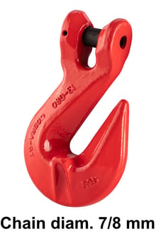 picture of GT Cobra Grade 80 Clevis Grab Hook - For Chain 7/8 Dia. - [GT-G80CGH8]