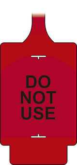 Picture of AssetTag Flex - Do not use 1 (Each Red) - [SCXO-CI-TGF0501R] - (DISC-R)