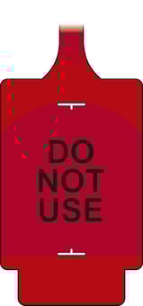 Picture of AssetTag Flex - Do not use 1 (Each Red) - [SCXO-CI-TGF0501R] - (DISC-R)