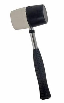 Picture of Silverline - 32oz Combination Rubber Mallet - Head Secured with Glue and Pin - 907g - [SI-282596]