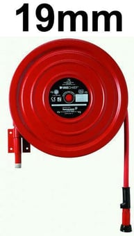 picture of Reelmax 19mm Swinging Manual Hose Reel c/w Hose Nozzle & Fittings - [HS-102-1079] - (LP)