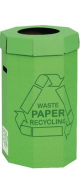 picture of Acorn Green Bin for Recycling Waste - 60 Litres - Green - [SY-402565] - (HP)